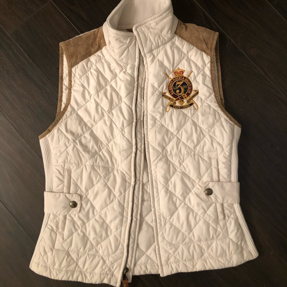 Ralph Lauren White vest